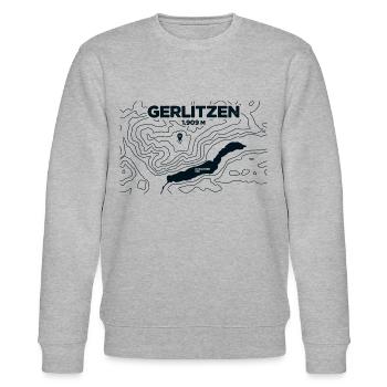 Topo Gerlitzen Paragliding - Stanley/Stella CHANGER Unisex Organic Sweatshirt - heather grey - Front - Nik (191cm) & Marisol (170cm)