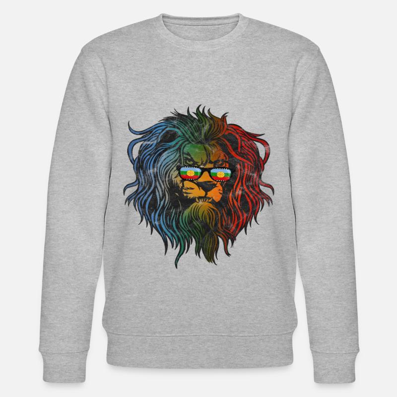 Mapuche - Stanley/Stella Unisex Bio-Sweatshirt CHANGER  - Grau meliert