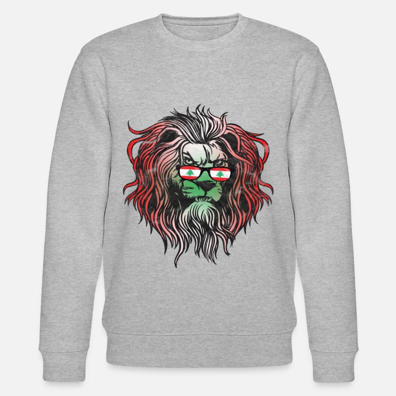 Liban - Sweat bio CHANGER Stanley/Stella Unisexe - gris chiné