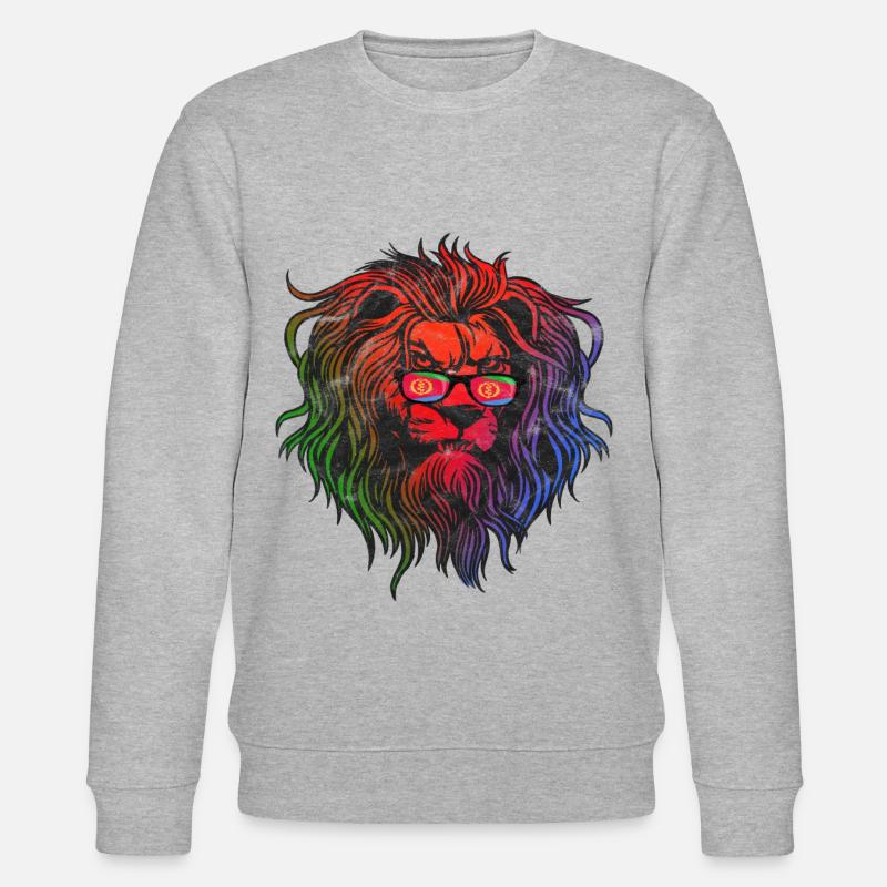 Erythrée - Sweat bio CHANGER Stanley/Stella Unisexe - gris chiné