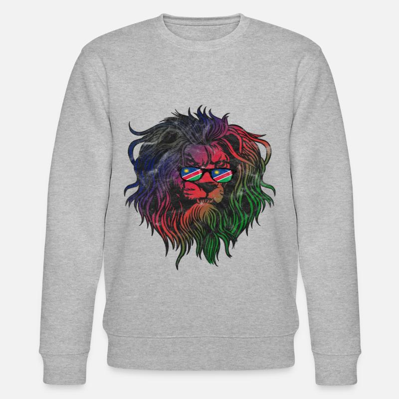 Namibia - Stanley/Stella Unisex Bio-Sweatshirt CHANGER  - Grau meliert