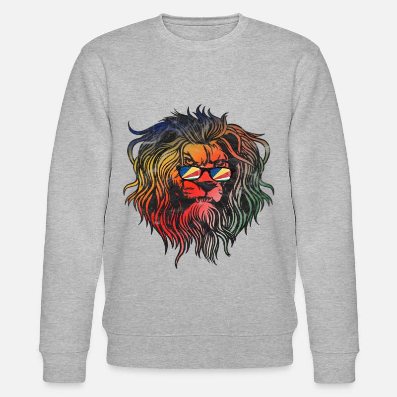 Seychellen - Stanley/Stella Unisex Bio-Sweatshirt CHANGER  - Grau meliert