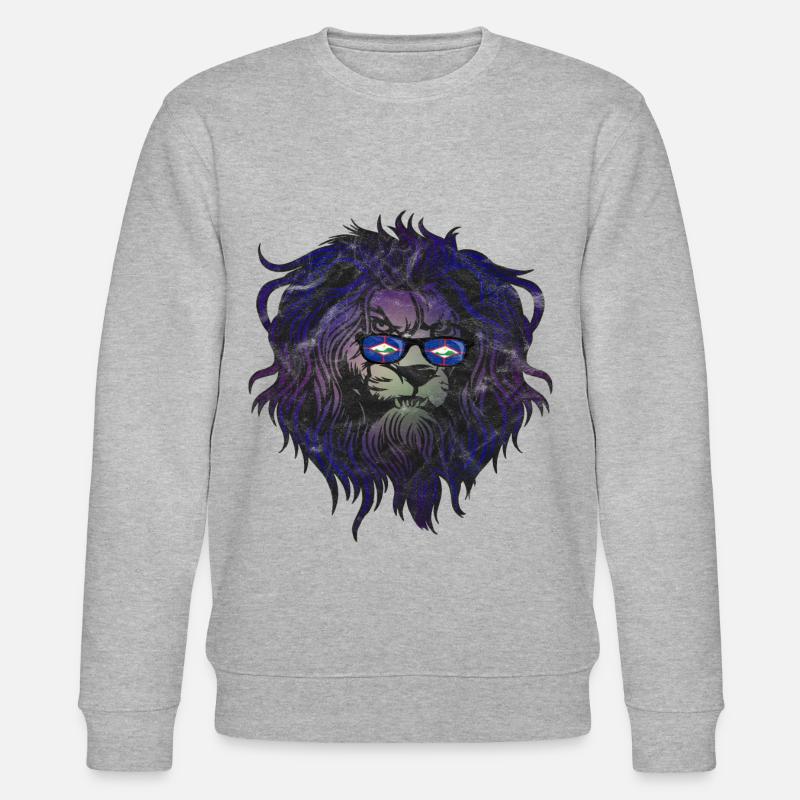Sint Eustatius - Stanley/Stella Unisex Bio-Sweatshirt CHANGER  - Grau meliert