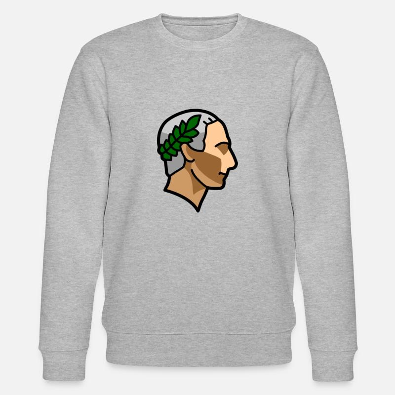 Random 012 Caesar - Stanley/Stella CHANGER Unisex Organic Sweatshirt - heather grey