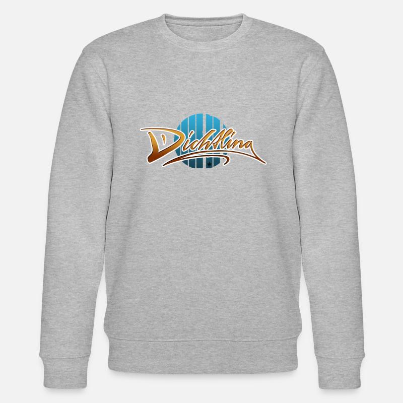 Dichtling Graffiti Tag Color - Stanley/Stella Unisex Bio-Sweatshirt CHANGER - Grau meliert
