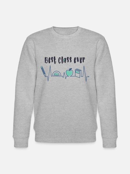 Best class ever - Stanley/Stella CHANGER Unisex Organic Sweatshirt - heather grey