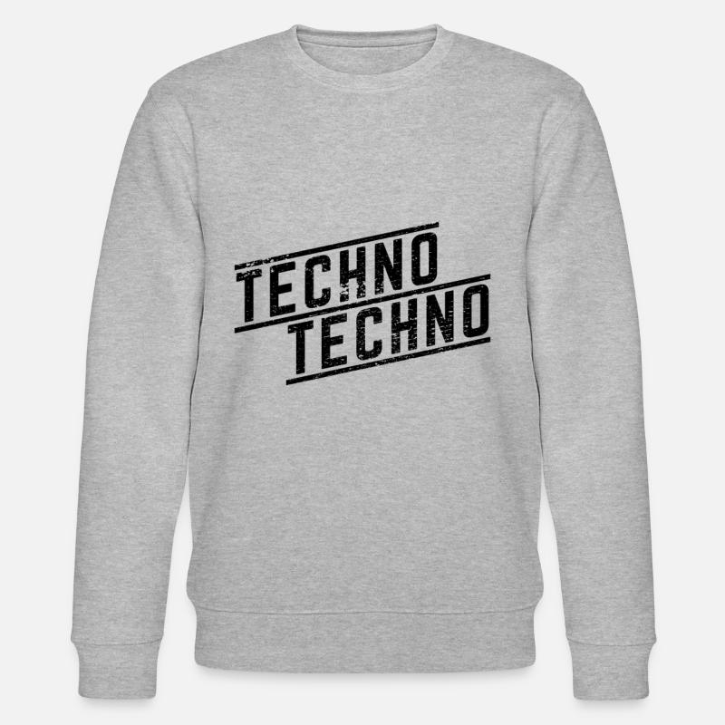 Techno Techno - Sweat bio CHANGER Stanley/Stella Unisexe - gris chiné