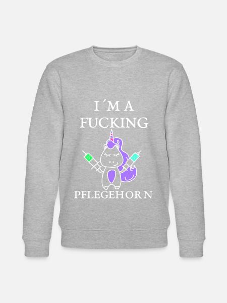 Pflegehorn - Stanley/Stella Unisex Bio-Sweatshirt CHANGER - Grau meliert