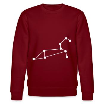 Constellation Leo - Sweat bio CHANGER Stanley/Stella Unisexe - bordeaux - Devant - Nik (191cm) & Marisol (170cm)