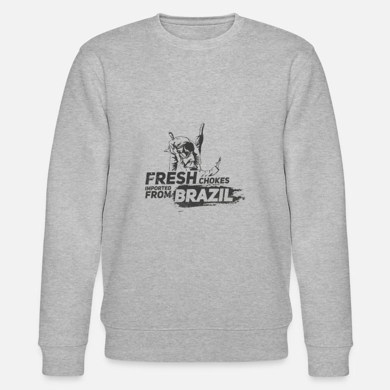 Jiu Jitsu Shirts - Stanley/Stella Unisex Bio-Sweatshirt CHANGER  - Grau meliert