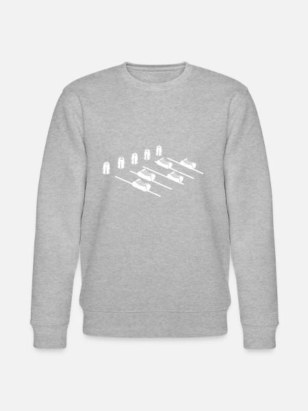 Music - Shirt Mixer DJ Gift - Stanley/Stella CHANGER Unisex Organic Sweatshirt - heather grey