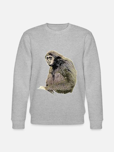 Gibbone - Felpa ecologica unisex CHANGER di Stanley/Stella - grigio melange