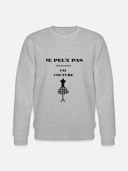 Je peux pas - Sweat bio CHANGER Stanley/Stella Unisexe - gris chiné