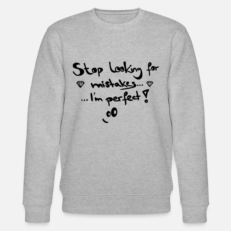 Amour-propre - Sweat bio CHANGER Stanley/Stella Unisexe - gris chiné
