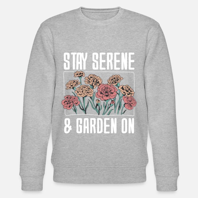 Landschaftsgärtner - Stanley/Stella Unisex Bio-Sweatshirt CHANGER  - Grau meliert