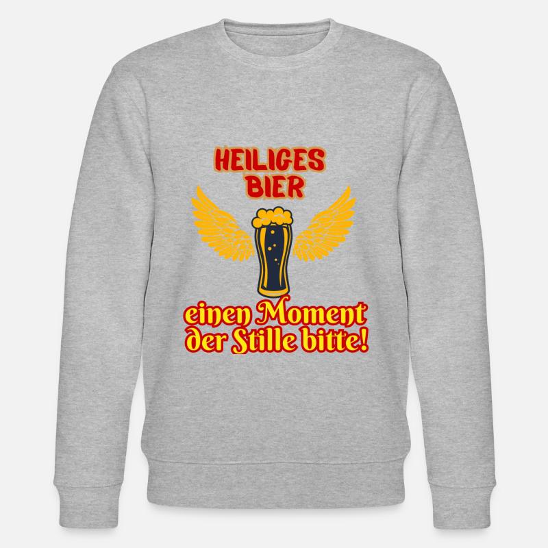 Bier - Stanley/Stella Unisex Bio-Sweatshirt CHANGER  - Grau meliert
