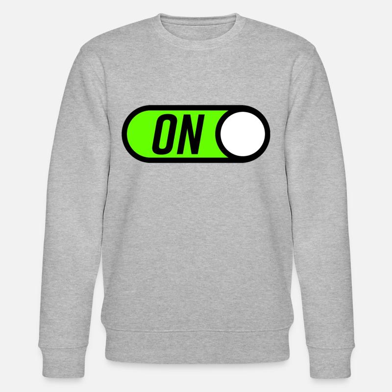 On Mode Switch Mode - Stanley/Stella CHANGER Unisex Organic Sweatshirt - heather grey