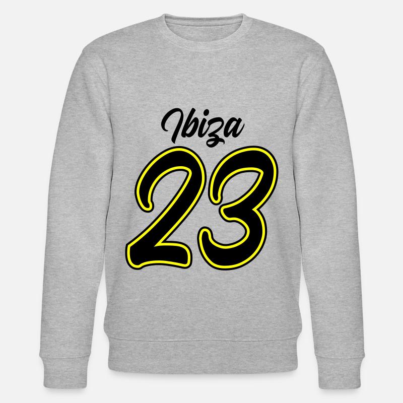 Ibiza 23 - Stanley/Stella Unisex Bio-Sweatshirt CHANGER  - Grau meliert