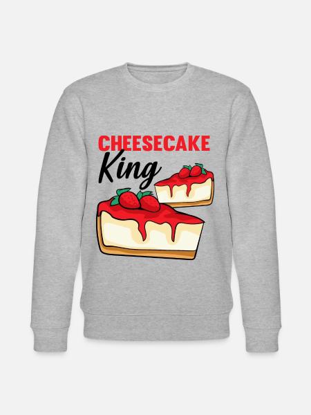 Cheesecake King - Stanley/Stella CHANGER Unisex Organic Sweatshirt - heather grey