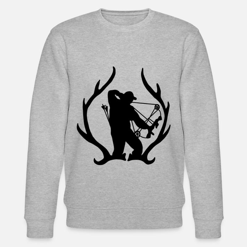 Jäger Arc Sport - Sweat bio CHANGER Stanley/Stella Unisexe - gris chiné
