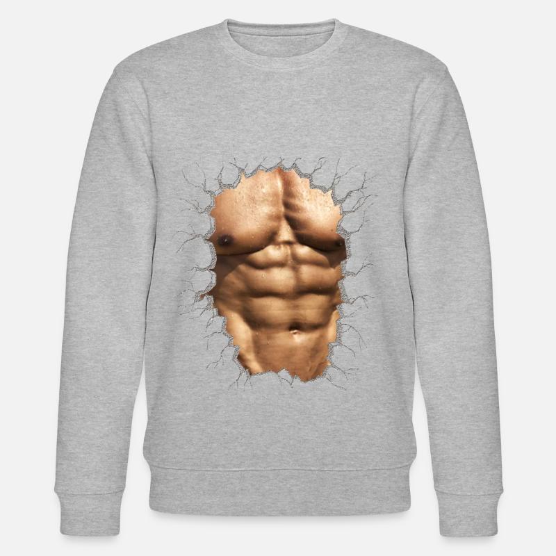 muscles 3 - Sweat bio CHANGER Stanley/Stella Unisexe - gris chiné