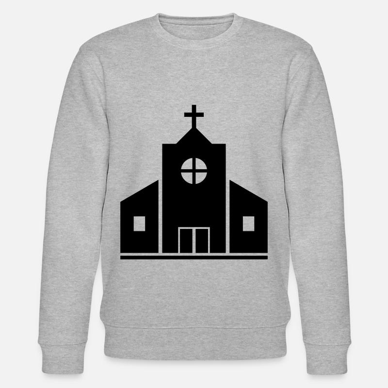 Église - Sweat bio CHANGER Stanley/Stella Unisexe - gris chiné