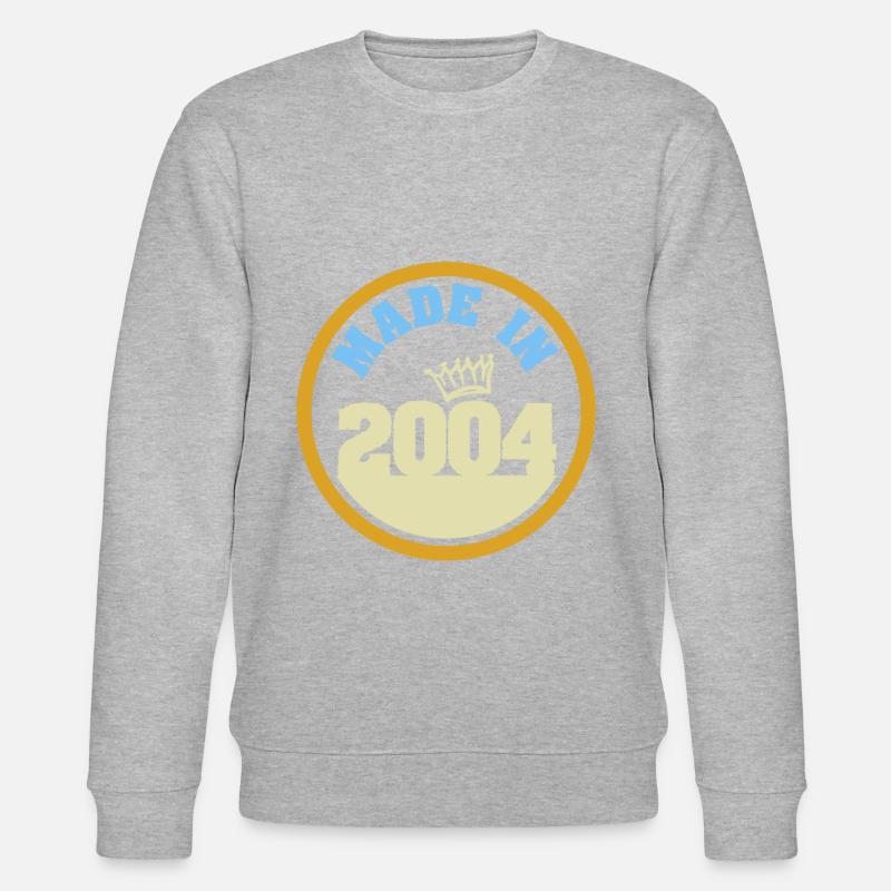 Made in 2004 - Stanley/Stella Unisex Bio-Sweatshirt CHANGER  - Grau meliert