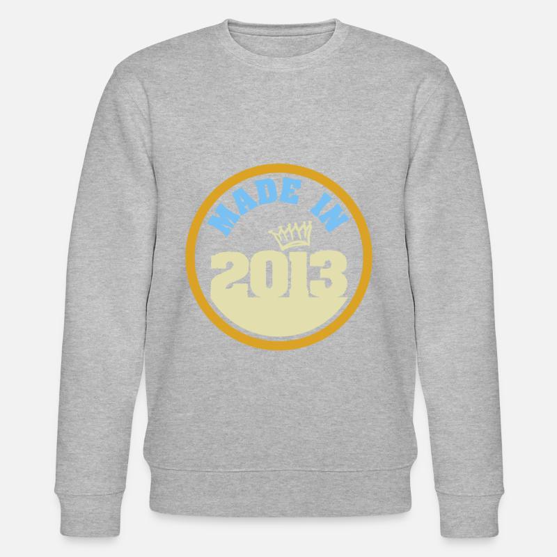 2013 - Stanley/Stella Unisex Bio-Sweatshirt CHANGER  - Grau meliert