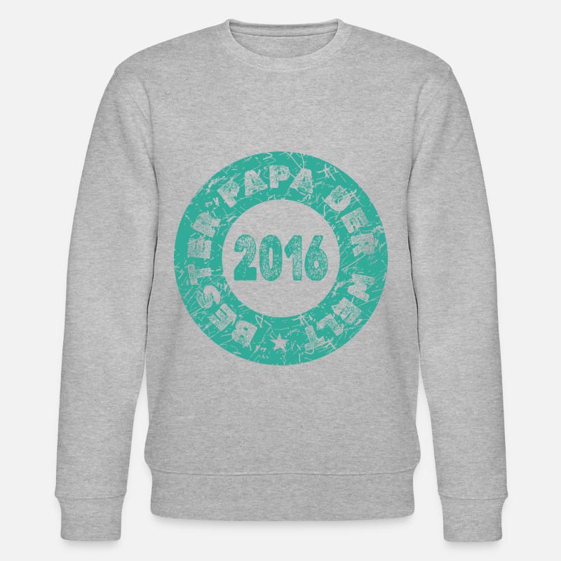 Jahr 2016 - Stanley/Stella Unisex Bio-Sweatshirt CHANGER  - Grau meliert