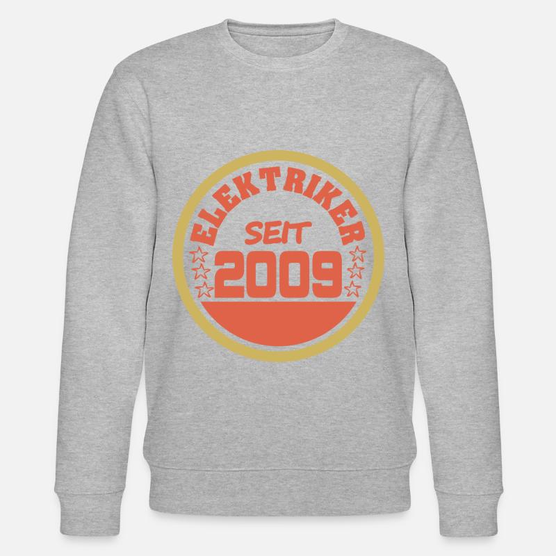 Jahr 2009 - Stanley/Stella Unisex Bio-Sweatshirt CHANGER  - Grau meliert