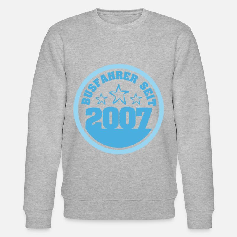 2007 - Stanley/Stella Unisex Bio-Sweatshirt CHANGER  - Grau meliert