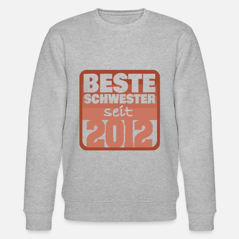 2012 - Stanley/Stella Unisex Bio-Sweatshirt CHANGER  - Grau meliert