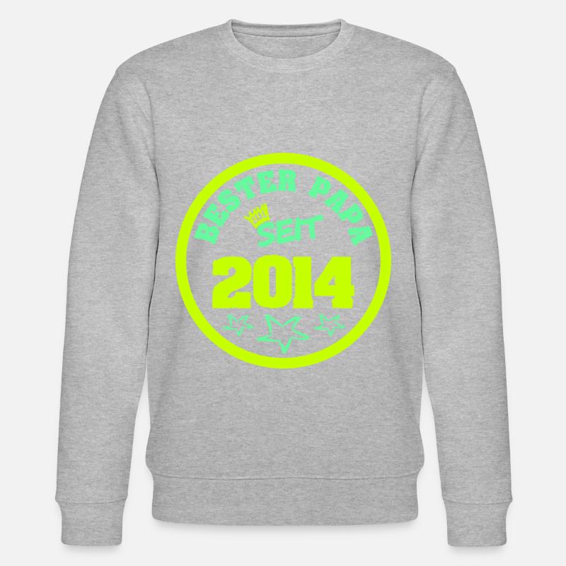 Jahr 2014 - Stanley/Stella Unisex Bio-Sweatshirt CHANGER  - Grau meliert