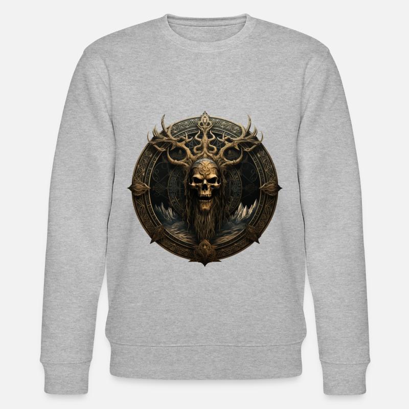 Monuments vikings - Sweat bio CHANGER Stanley/Stella Unisexe - gris chiné