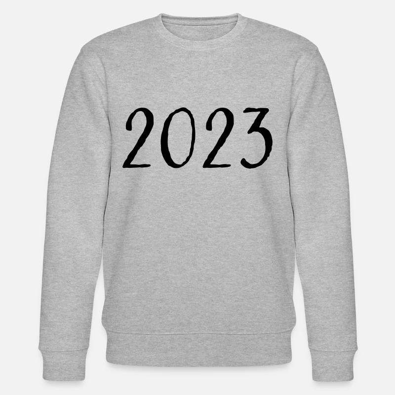 2023 - Year - New Year - Stanley/Stella CHANGER Unisex Organic Sweatshirt - heather grey