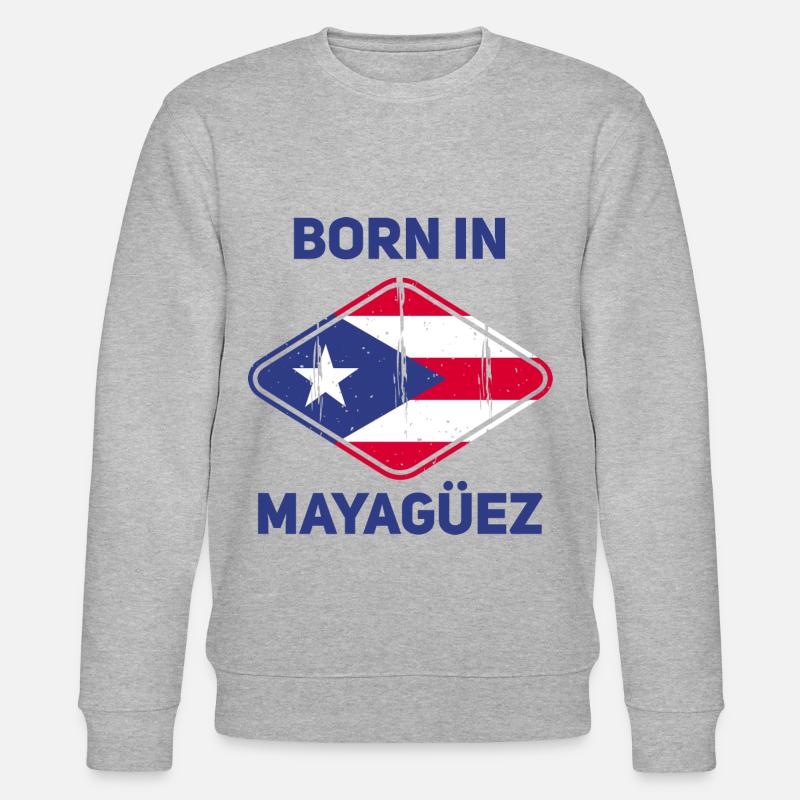 Mayagüez - Stanley/Stella Unisex Bio-Sweatshirt CHANGER - Grau meliert