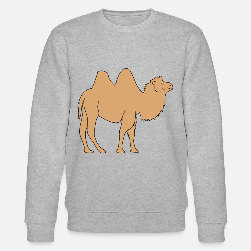 kamel - Stanley/Stella Unisex Bio-Sweatshirt CHANGER  - Grau meliert