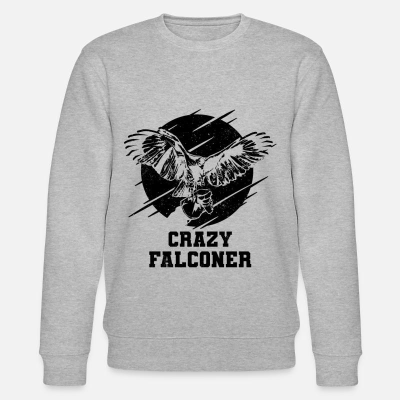 Fauconnerie - Sweat bio CHANGER Stanley/Stella Unisexe - gris chiné