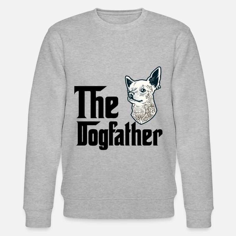 Der Hundevater - Stanley/Stella Unisex Bio-Sweatshirt CHANGER  - Grau meliert