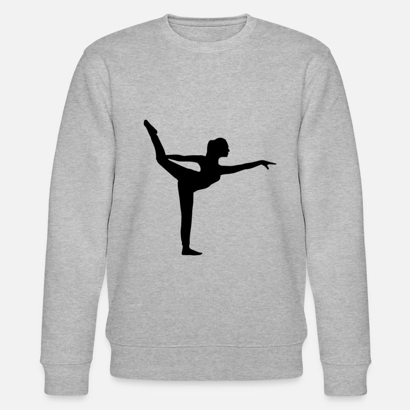 Tänzerin - Stanley/Stella Unisex Bio-Sweatshirt CHANGER  - Grau meliert