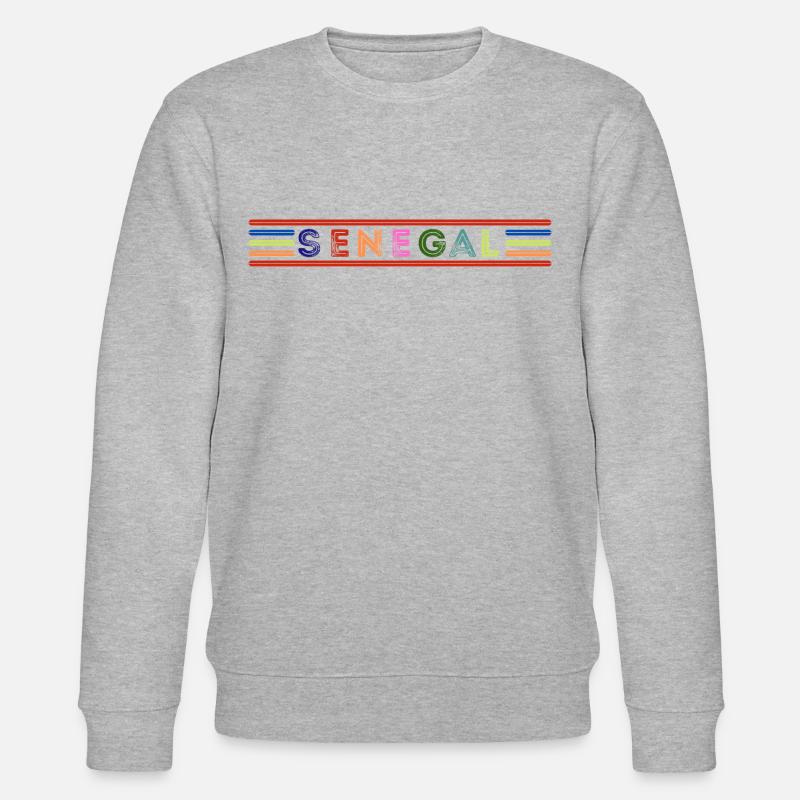 Senegal - Stanley/Stella CHANGER Unisex Organic Sweatshirt - heather grey