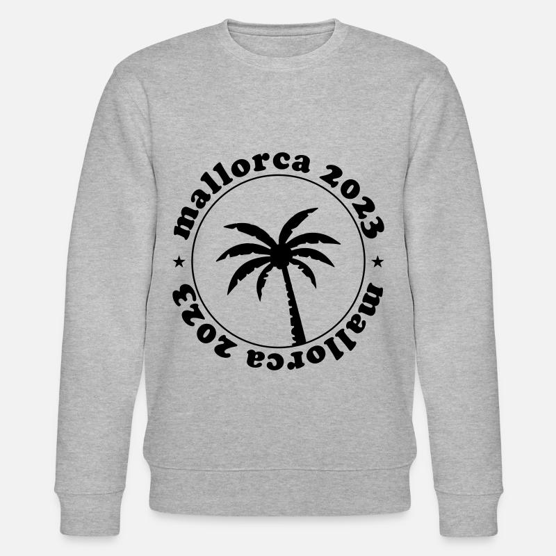 Mallorca 2023 - Stanley/Stella Unisex Bio-Sweatshirt CHANGER  - Grau meliert