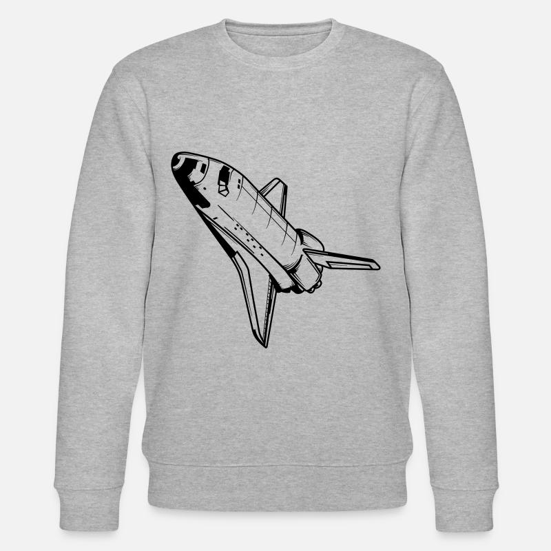 Navette spatiale Astronaute NASA Spaceflight - Sweat bio CHANGER Stanley/Stella Unisexe - gris chiné