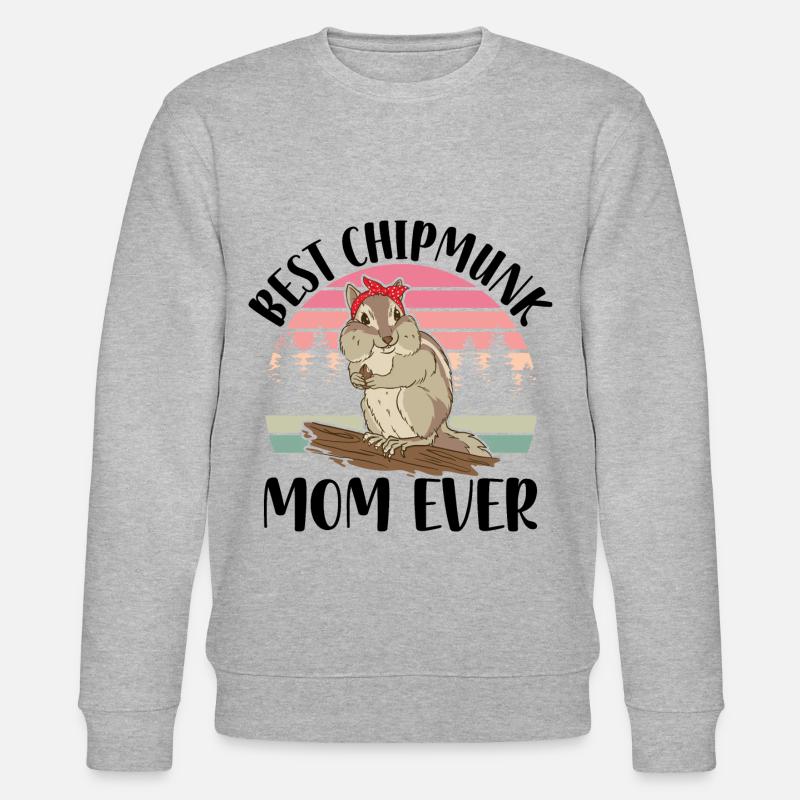 Chipmunk - Stanley/Stella CHANGER Unisex Organic Sweatshirt - heather grey