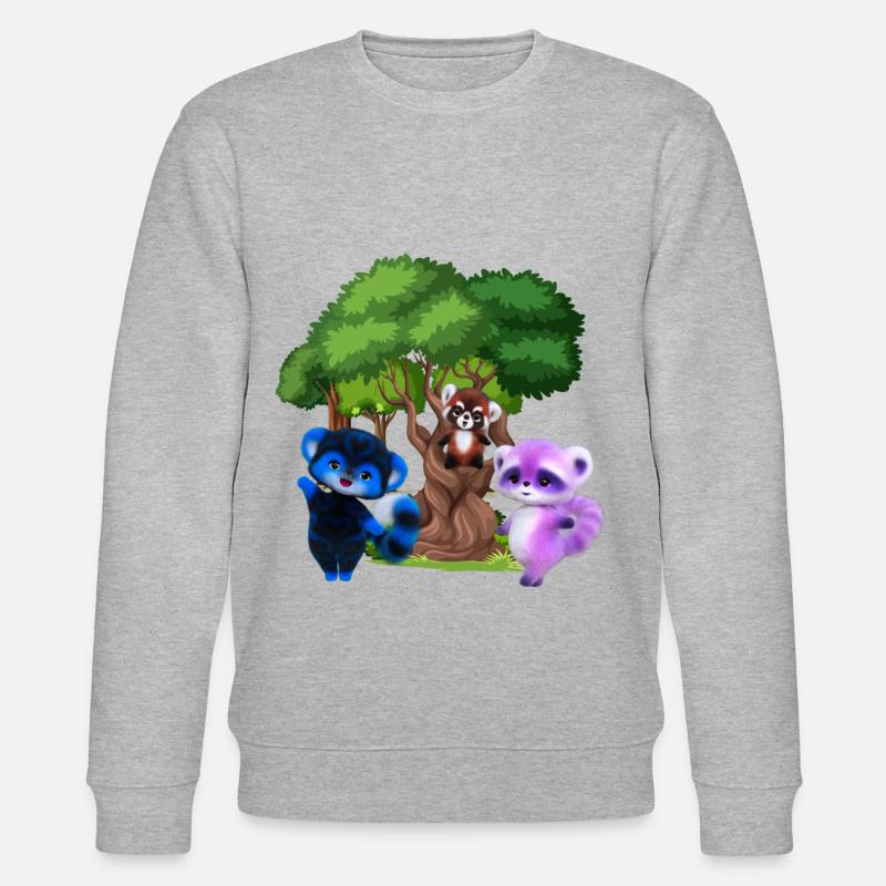 Câlins de mignonnerie - Sweat bio CHANGER Stanley/Stella Unisexe - gris chiné