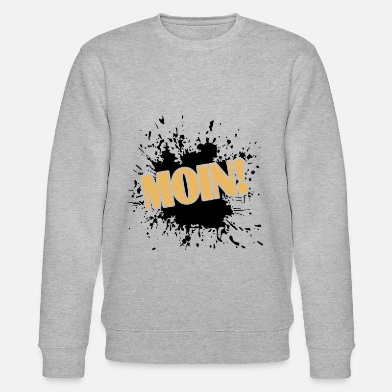 Moin - Stanley/Stella Unisex Bio-Sweatshirt CHANGER  - Grau meliert