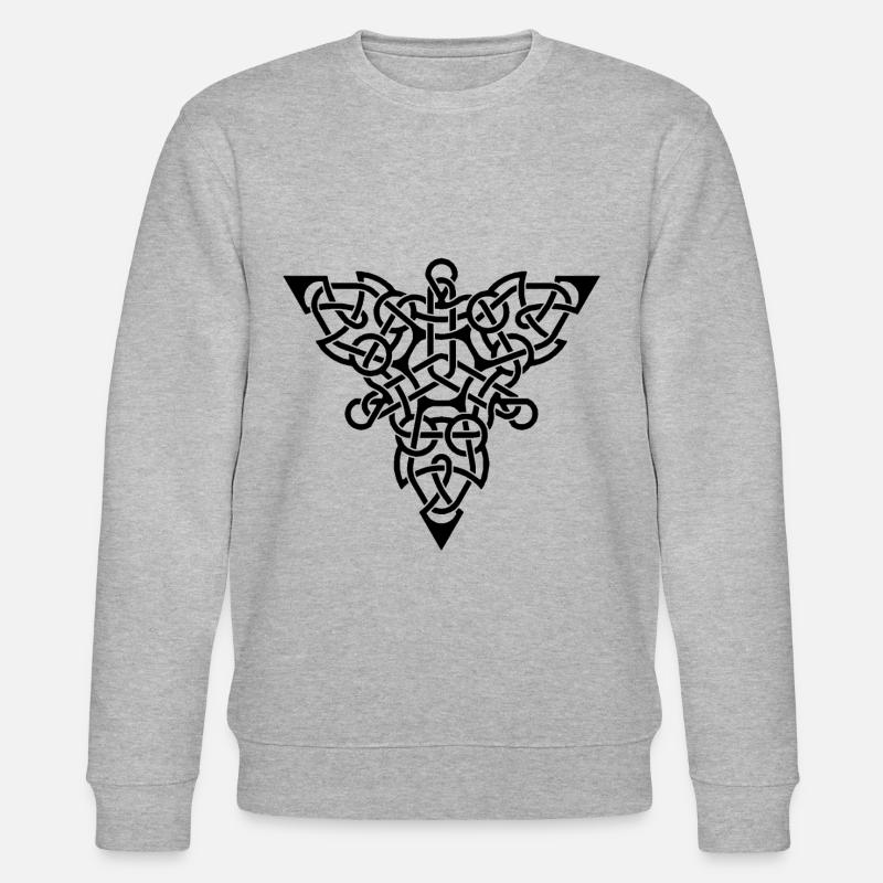 RF284BLACKUK - Stanley/Stella Unisex Bio-Sweatshirt CHANGER  - Grau meliert