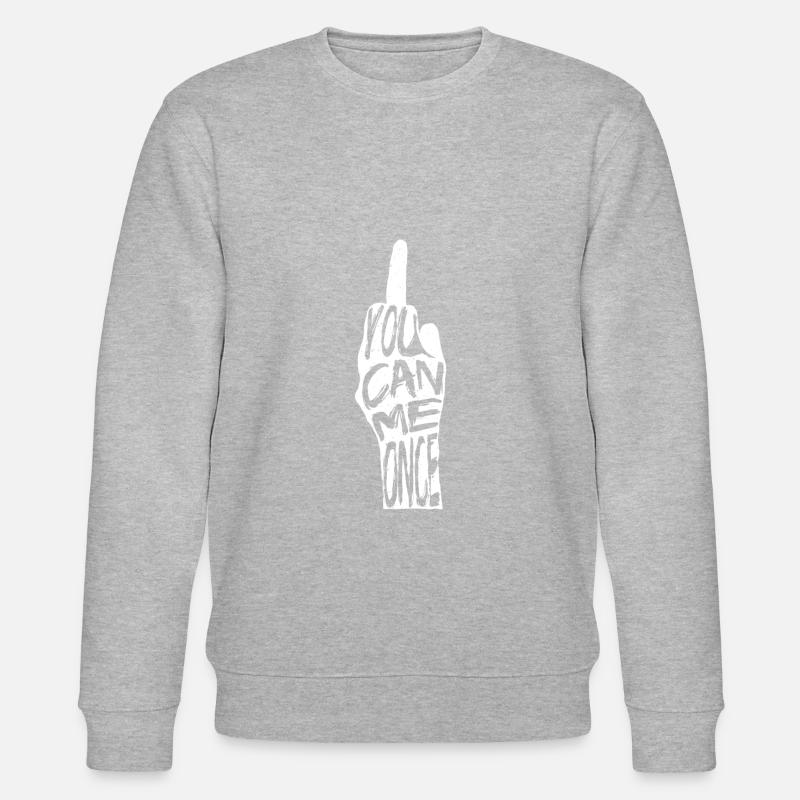 Denglisch - Stanley/Stella Unisex Bio-Sweatshirt CHANGER  - Grau meliert