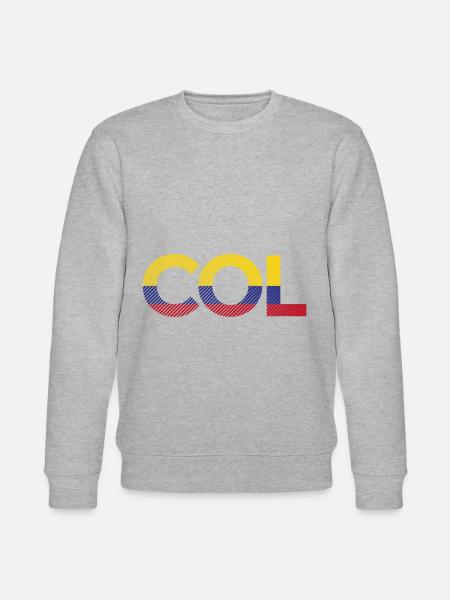 Colombie - Sweat bio CHANGER Stanley/Stella Unisexe - gris chiné