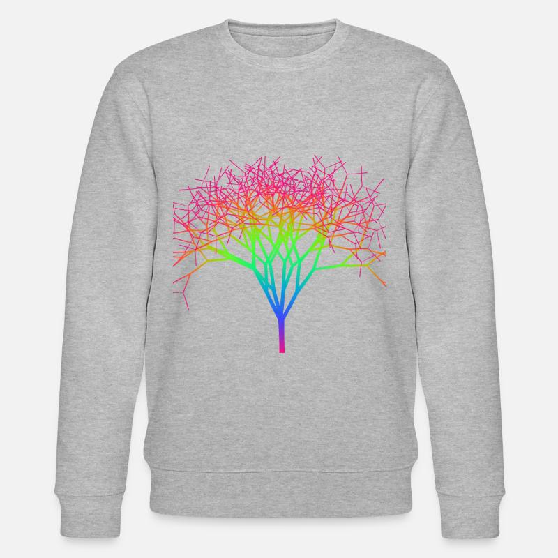 tree - Stanley/Stella CHANGER Unisex Organic Sweatshirt - heather grey